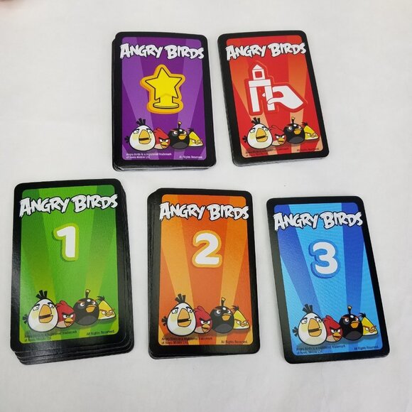 Angry Birds - Knock On Wood Game - 3-D Stackable Plastic Spring-loaded Launcher - Picture 6 of 9